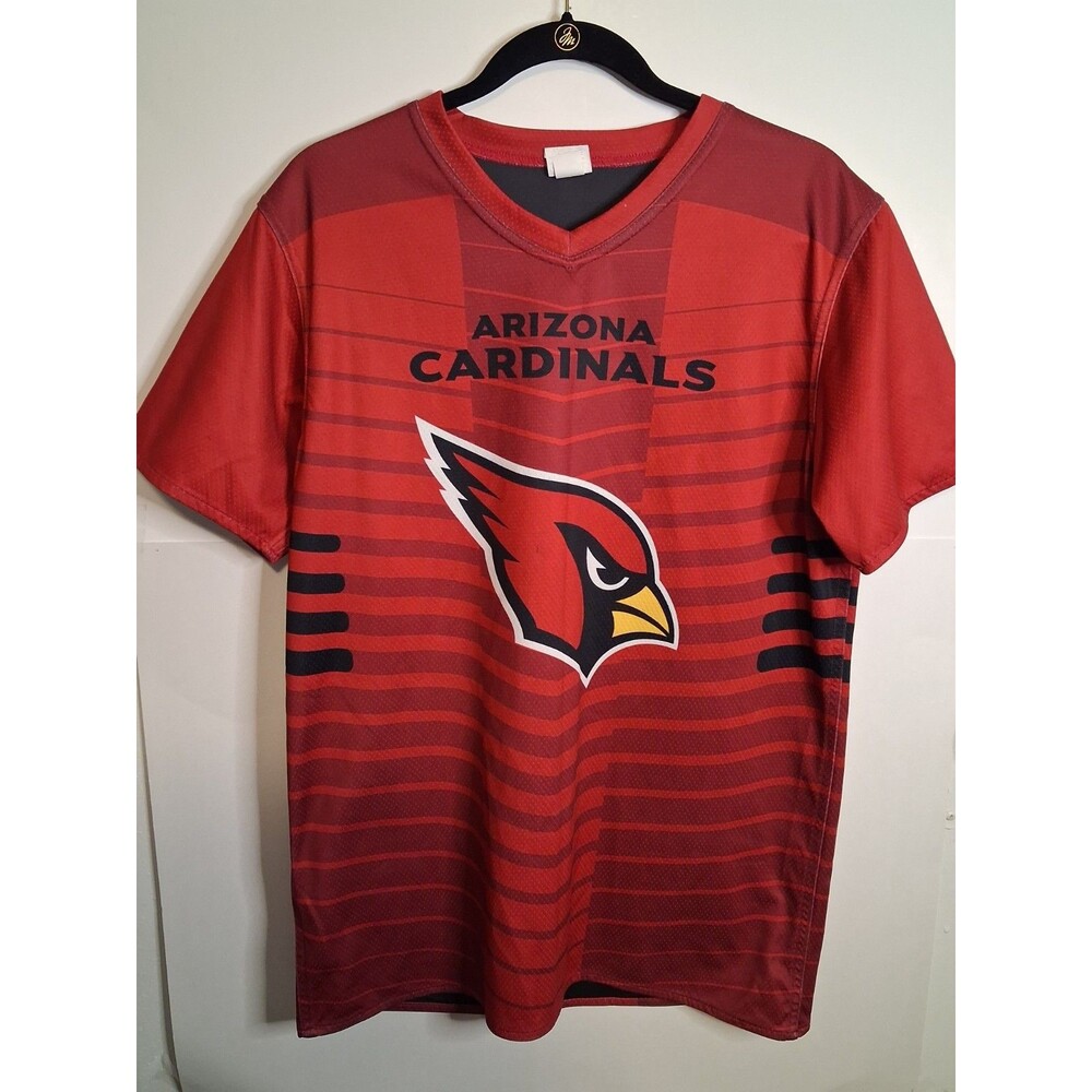 Arizona Cardinals NFL Flag Play Football Jersey Adult Red Medium